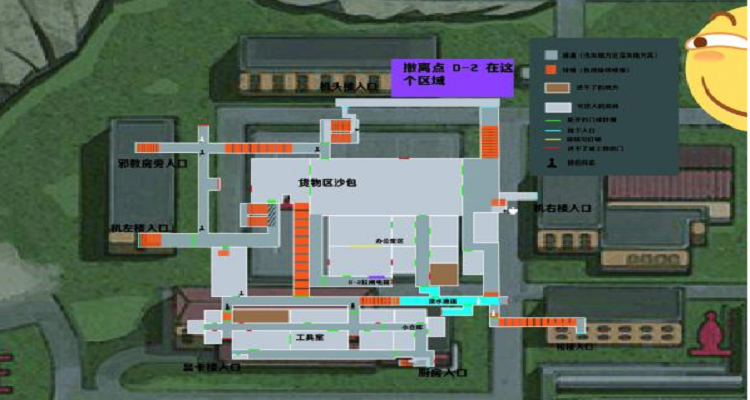 逃离塔科夫储备站逃离点