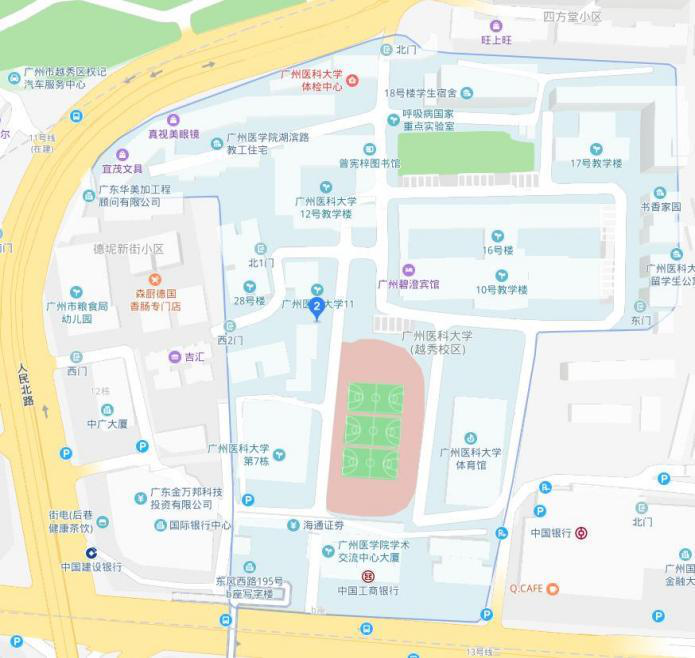 广东医科大学地图图片