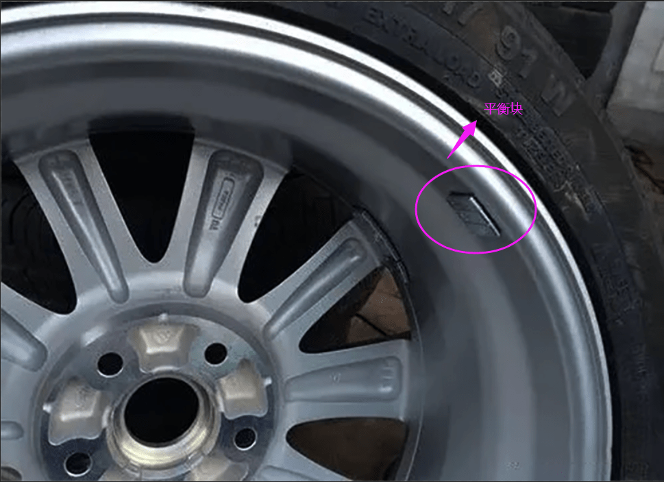 新车轮胎有动平衡配重块吗