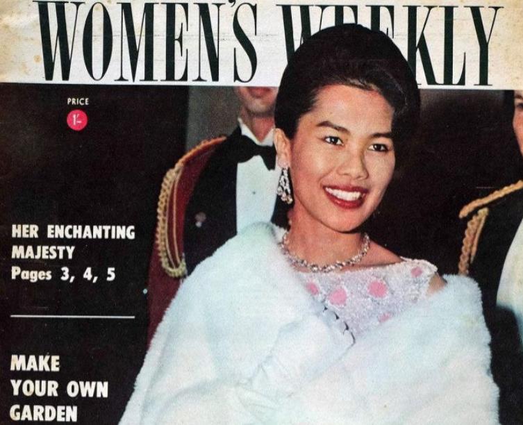 泰国历代王后真容曝光,身材佝偻又瘦又黑,苏提达成颜值天花板