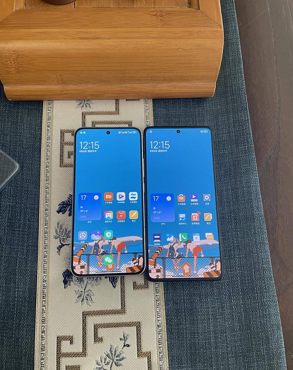 小米13 红米note12turbo,这应该是一个非常好的组合了.