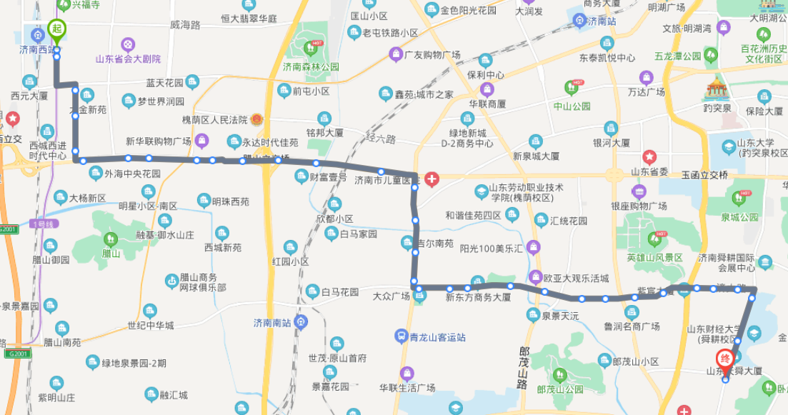 581路公交车路线图图片