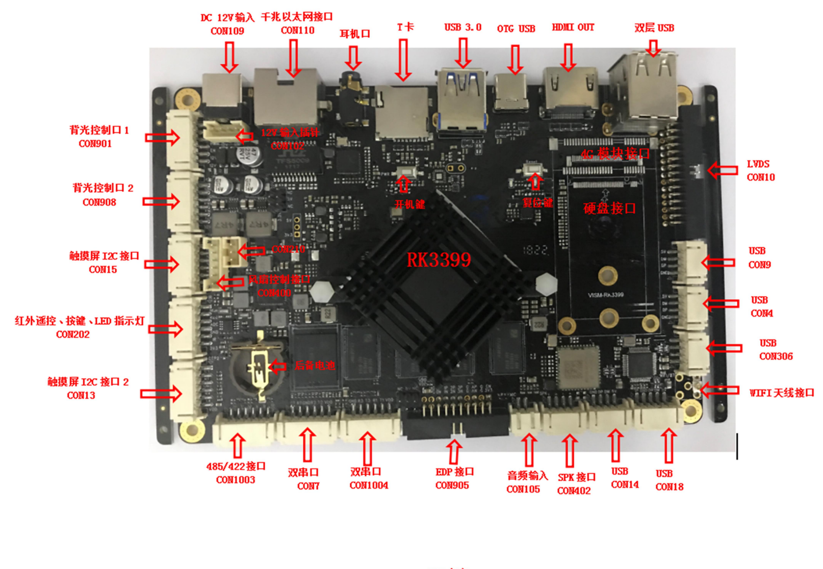 rk3288是瑞芯微推出的一款高性能工业控制主板-创百智能科技公司