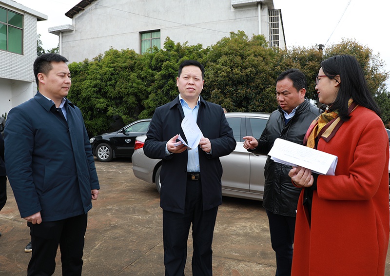 魏中发调研乡村治理标准化工作