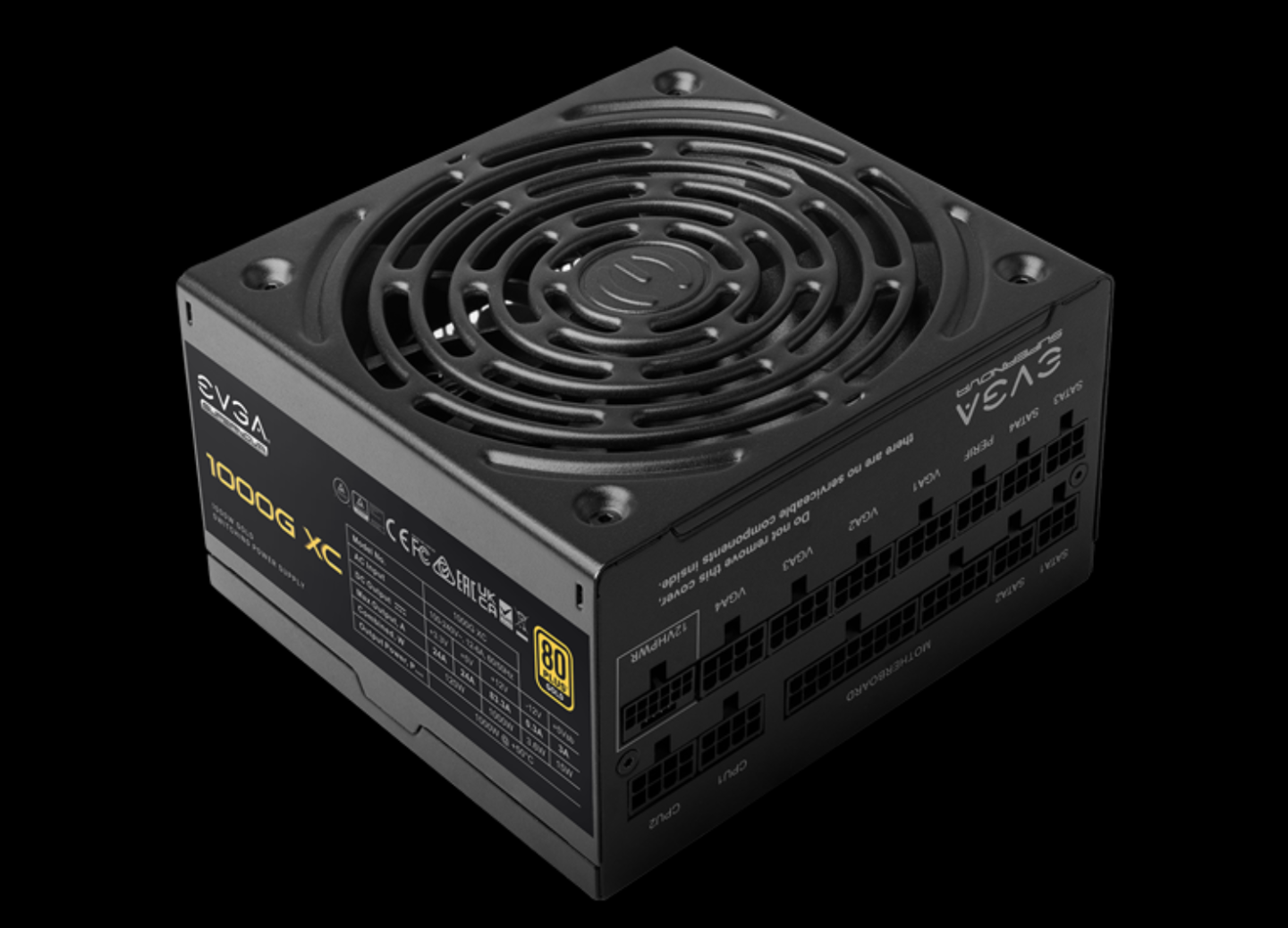 evga推出xc系列super nova主机电源:可选1000w,兼容atx 3.