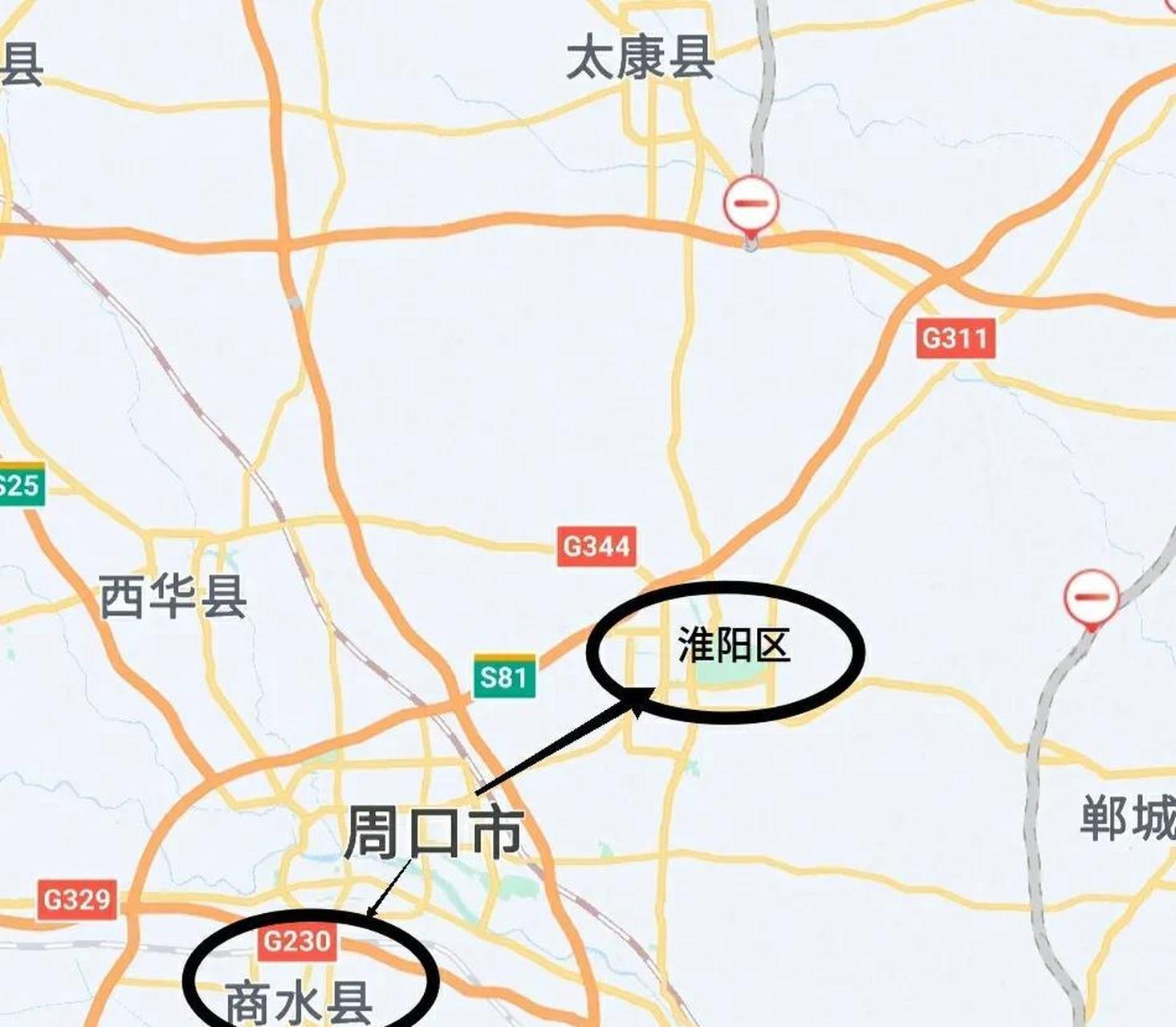 地图都会有一种疑问,为什么在2019年周口撤县设区的是淮阳而不是更近