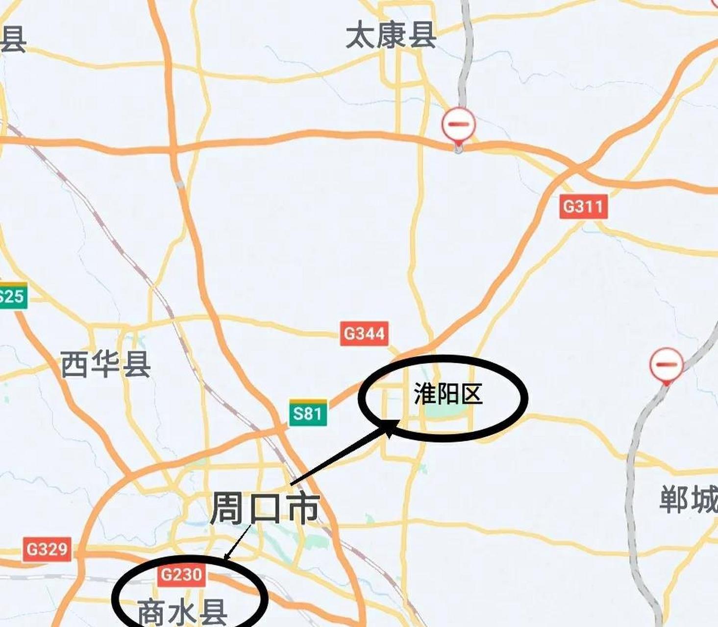 周口市中心城区地图图片