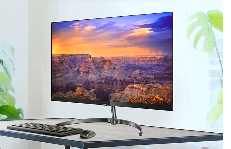 今日好价超值飞利浦27英寸2k纤薄全面屏显示器1094元