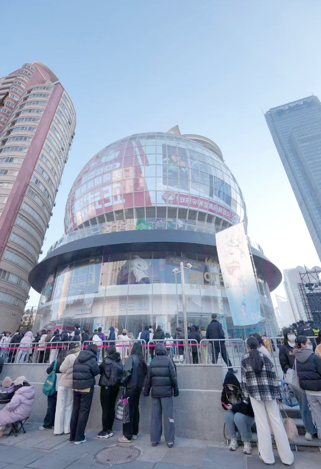 无锡市中心"大圆球"的二次元复活与新经济浪潮