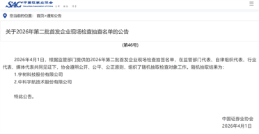拟融资42.02亿元！宇树科技IPO被抽中现场检查