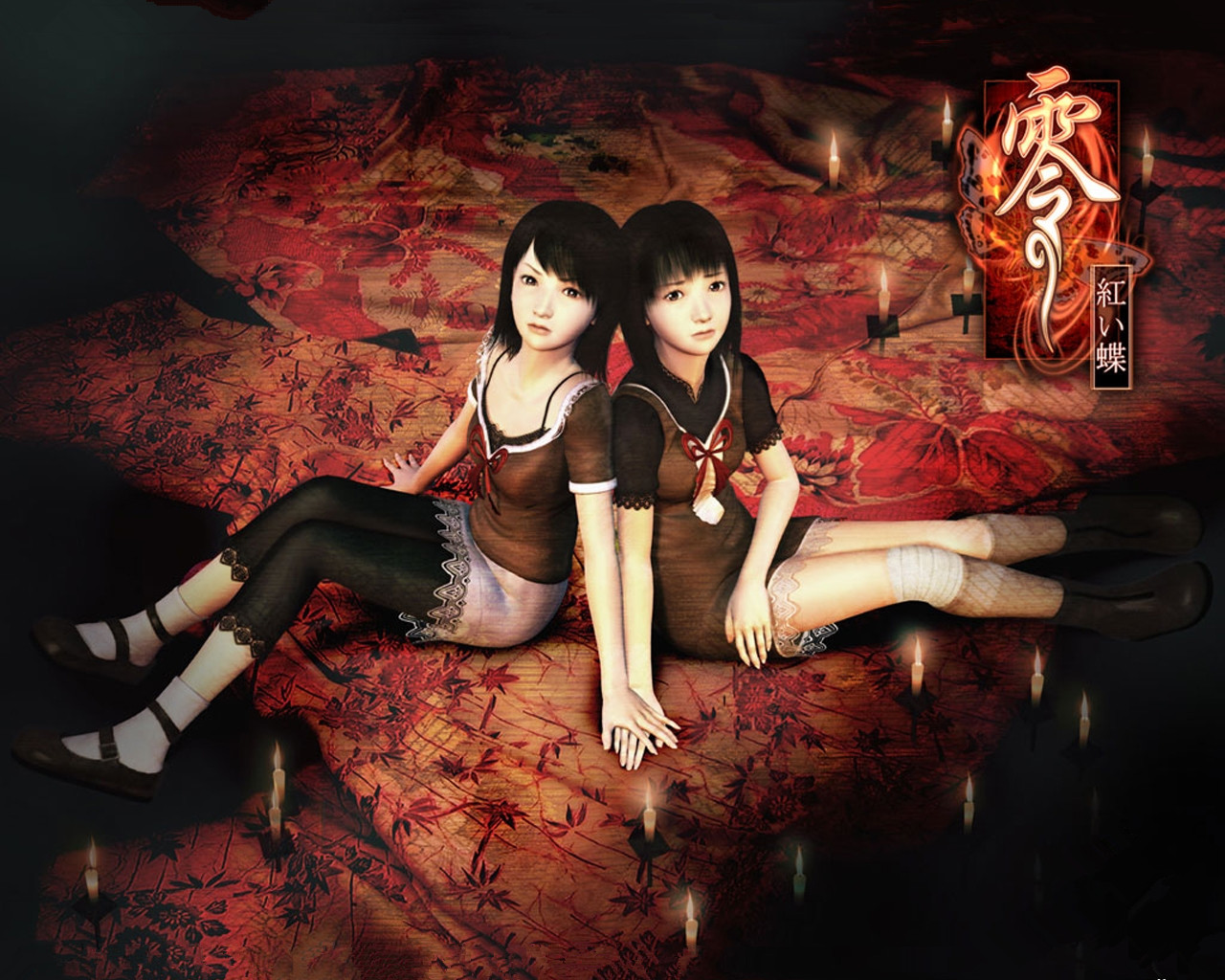 经典恐怖游戏,零红蝶,美少女双胞胎之间的相爱相杀