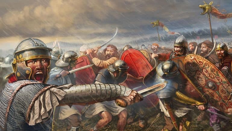 罗马帝国军队中的士兵所经历的战斗会让你大吃一惊