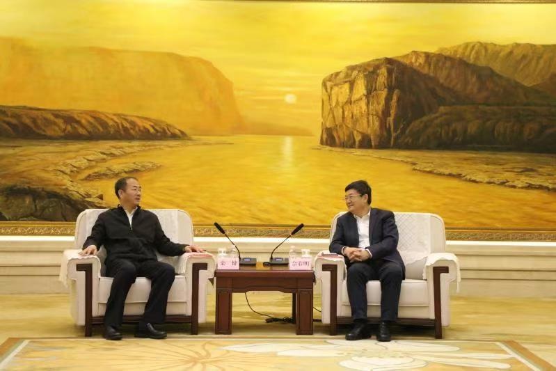 栾健同志到滨州市调研可再生能源基地和试点示范项目规划建设情况