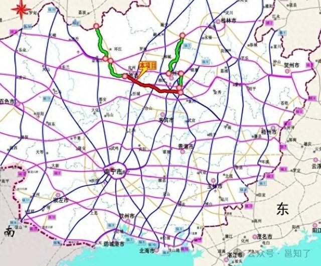 全长约721公里!这三段今年能通车!又一条桂黔高速大通道