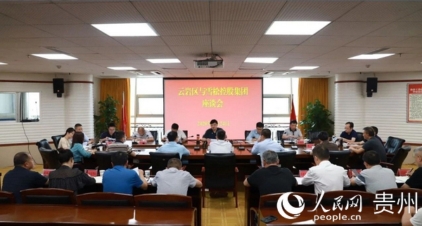 云岩区与雪松控股集团就推动贵阳雪松中心建设深入交流