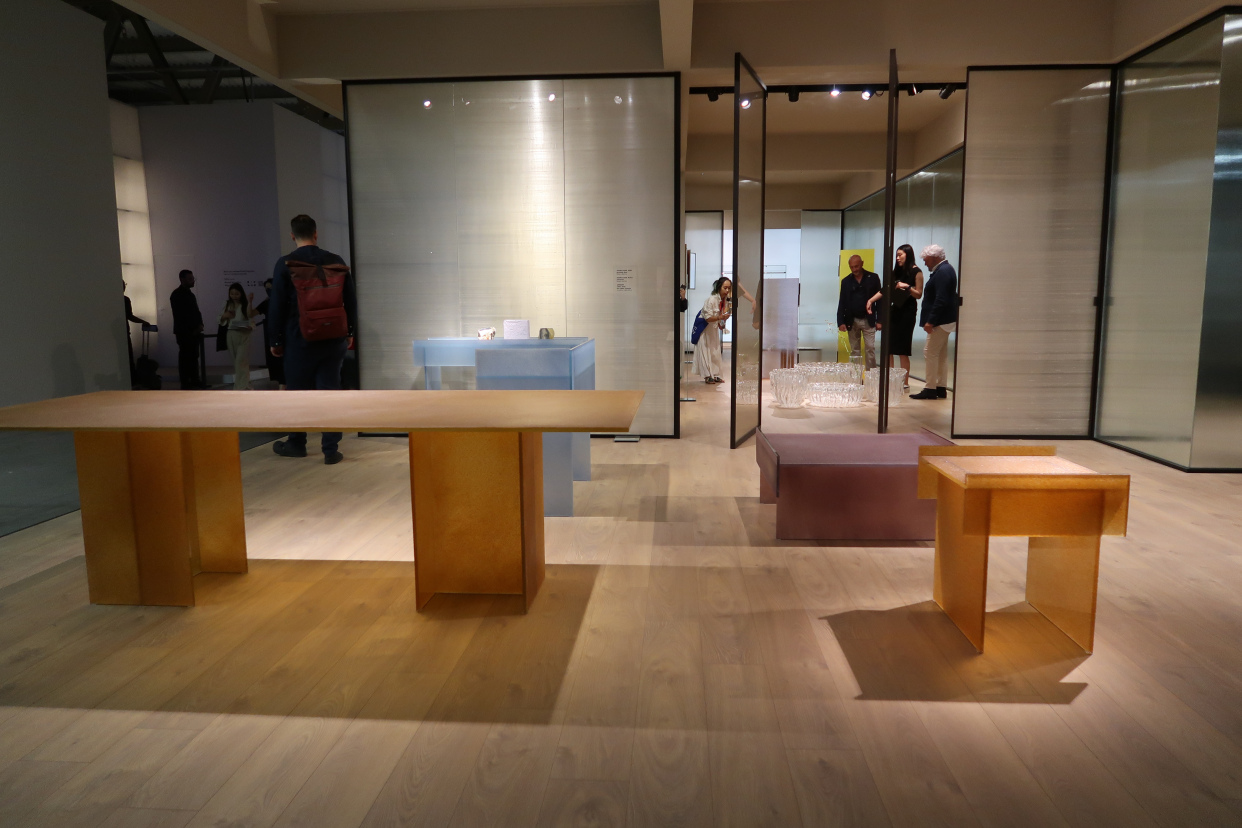 米兰展意大利玻璃家具品牌glas italia展厅实拍2022年