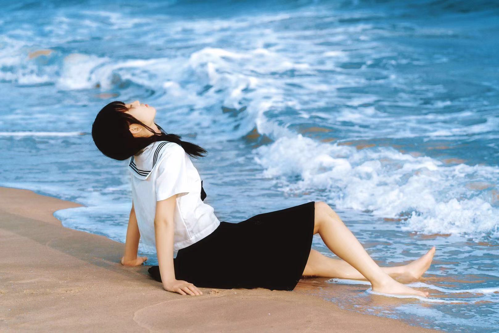炎炎夏日和大海来场邂逅,送你一份海边拍照攻略,拍出海边女神照