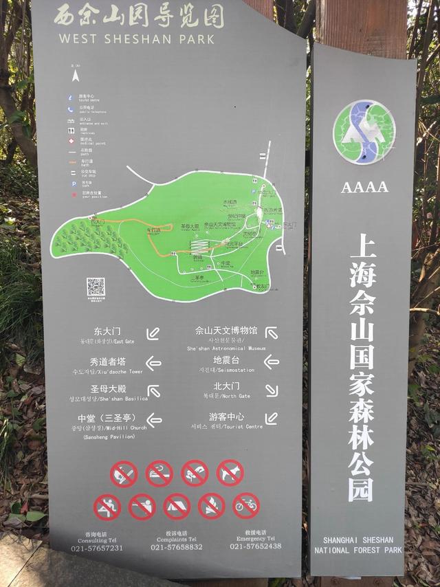 游上海佘山国家森林公园