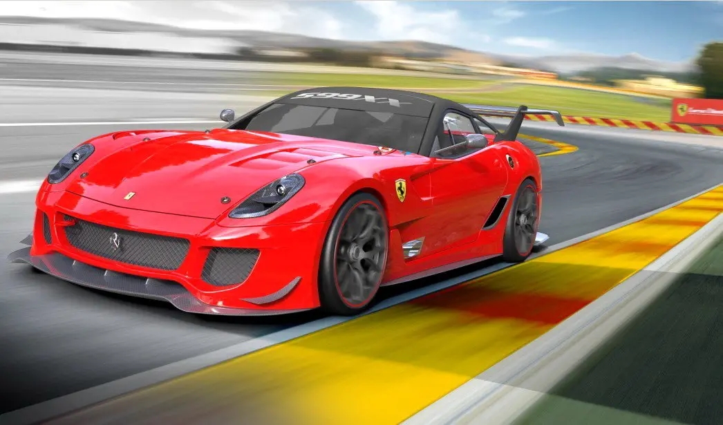 法拉利3122736是法拉利以gtb fiorano为基础开发的一款极速赛车