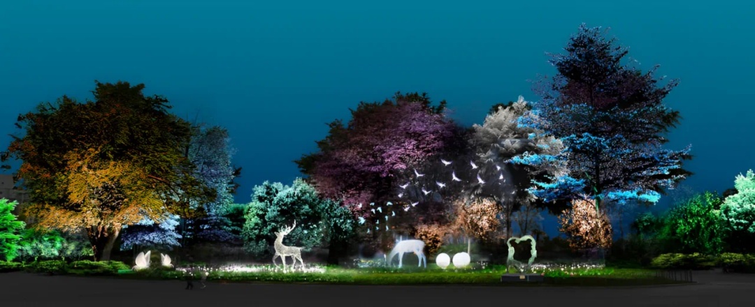 静安这里惊现"幻光森林"!流光溢彩 金桂飘香,身处其中是何种体验?