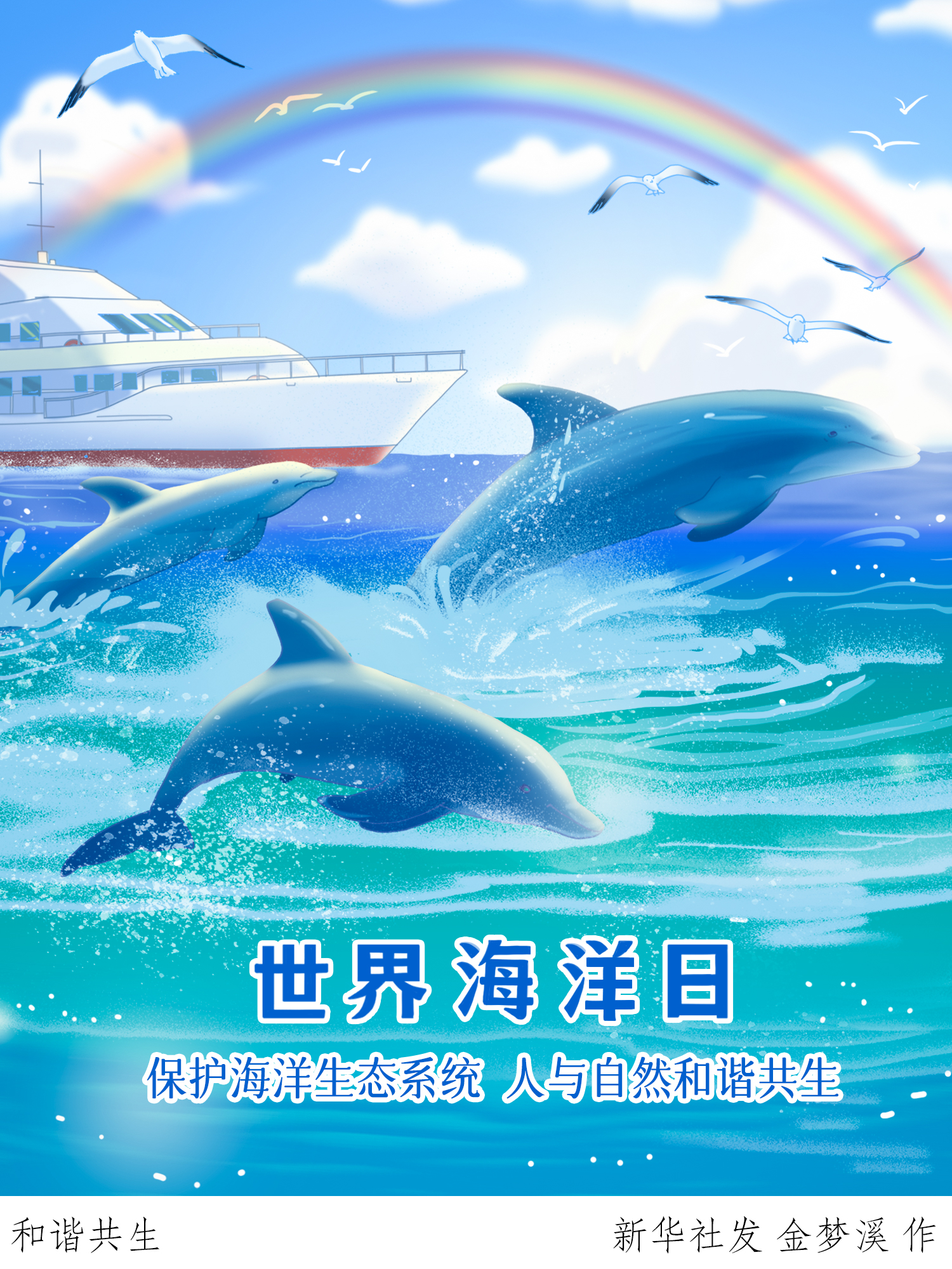 「世界海洋日」和谐共生