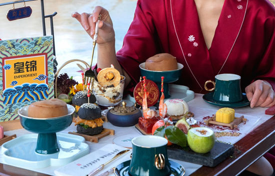 品中式下午茶享午后慢时光—皇锦×郡王府「盼雪」下午茶惊喜上线
