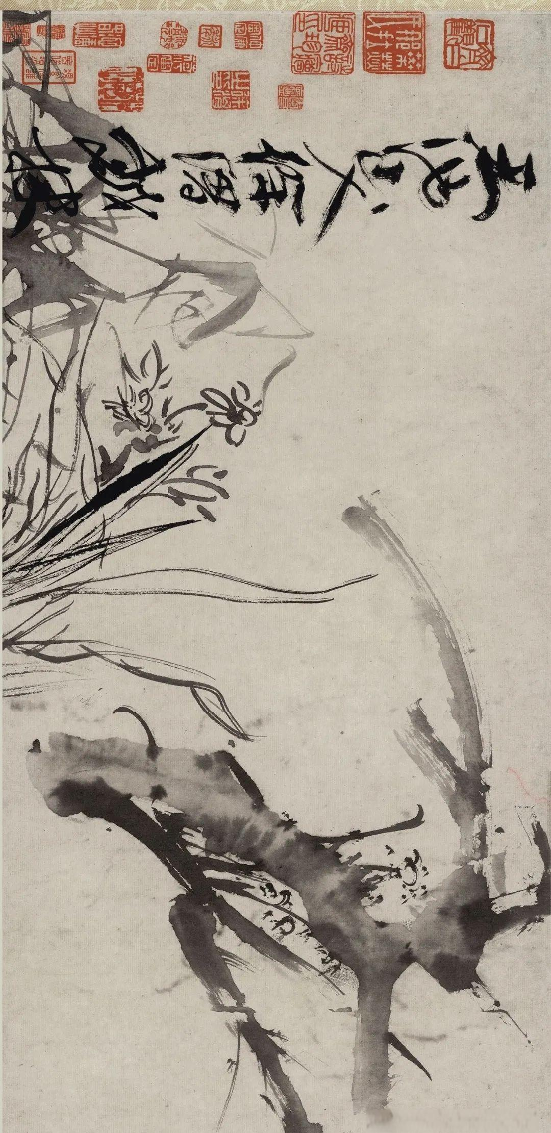 徐渭的《杂花图》展现了大写意的独特魅力与淋漓尽致的水墨风格