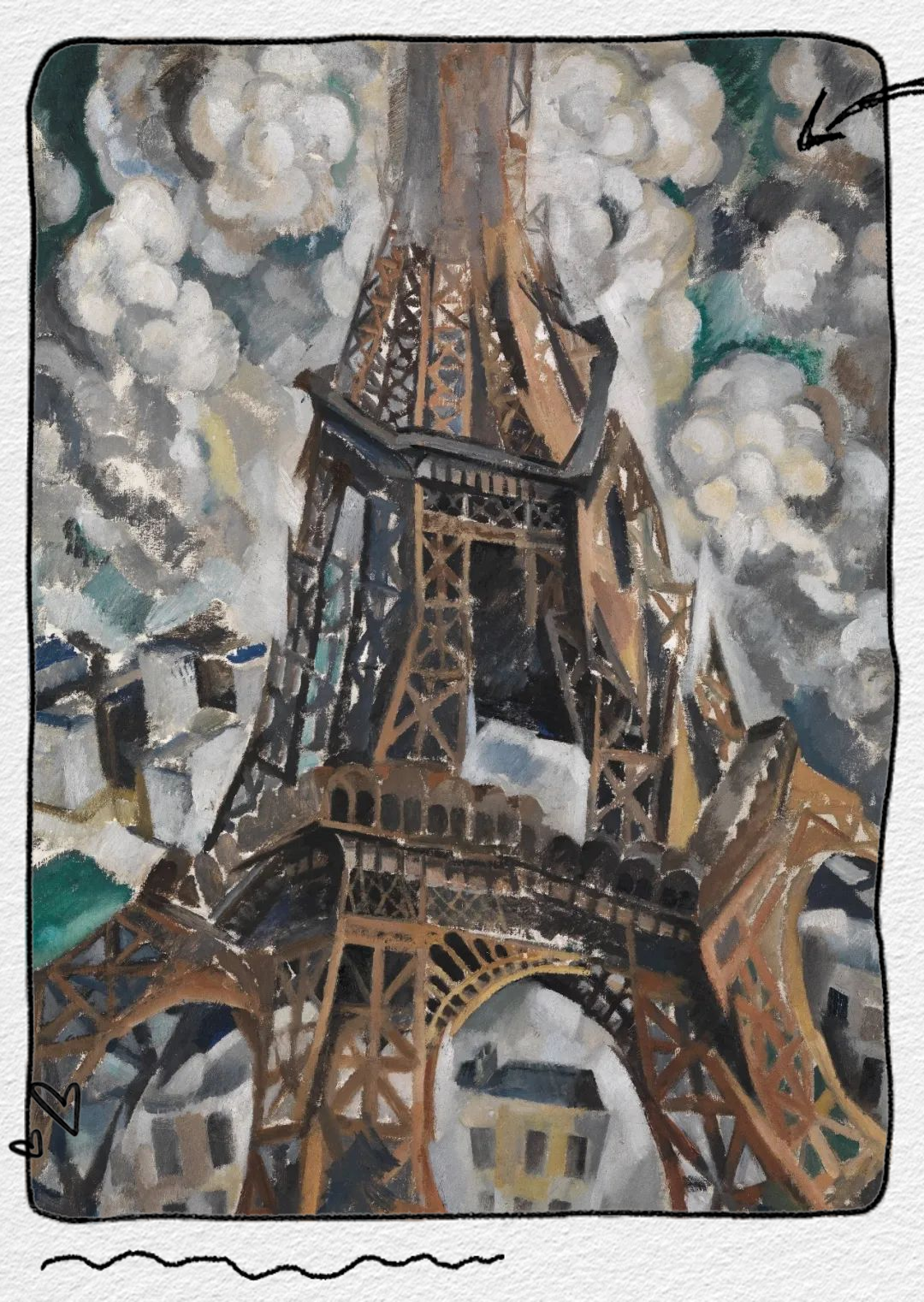 《埃菲尔铁塔》画作探秘:罗伯特·德劳内的艺术魅力