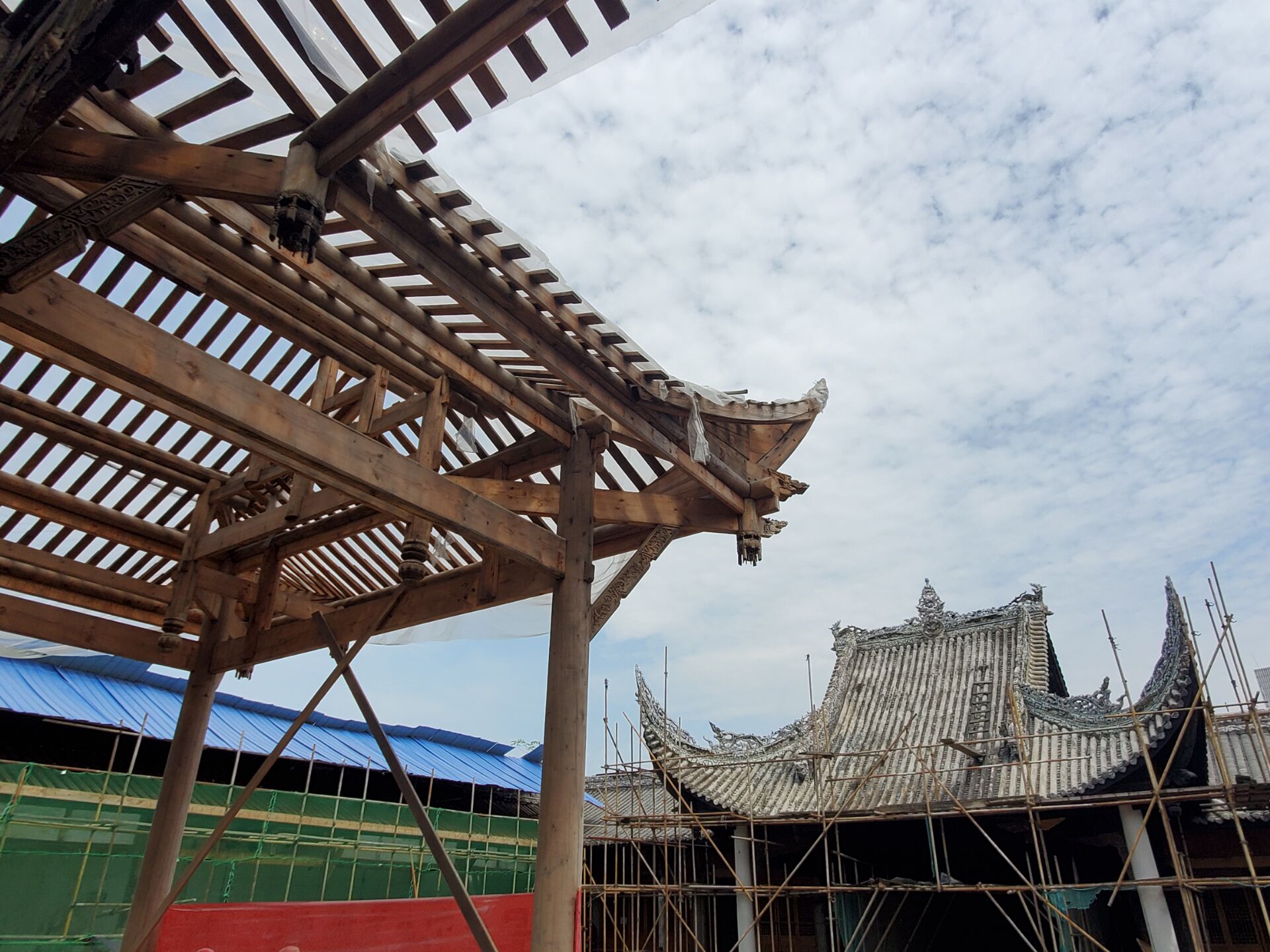 自贡:省级文物保护单位贡井南华宫维修保护有序推进