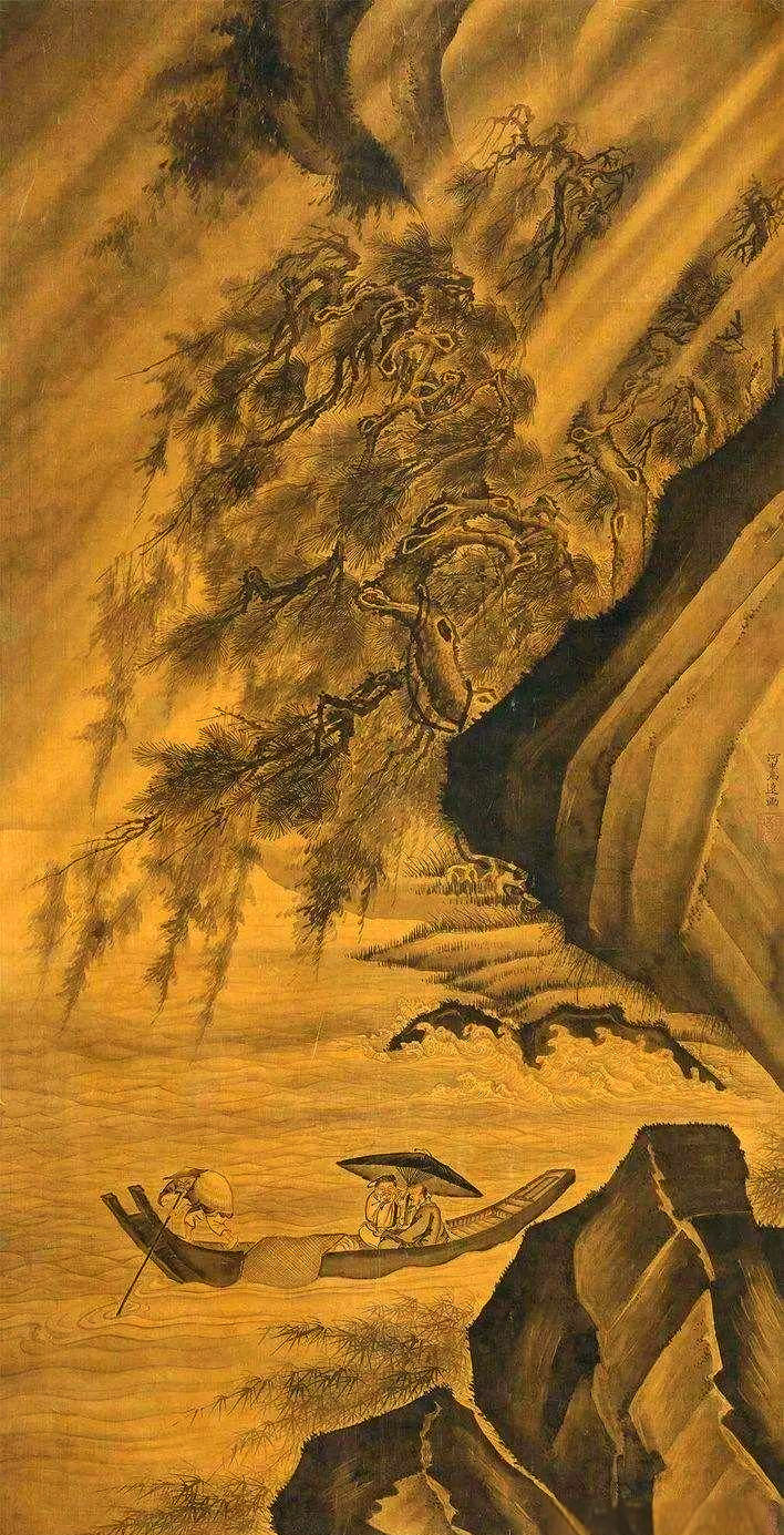 马远:水墨画中的雄浑苍劲与典雅意境