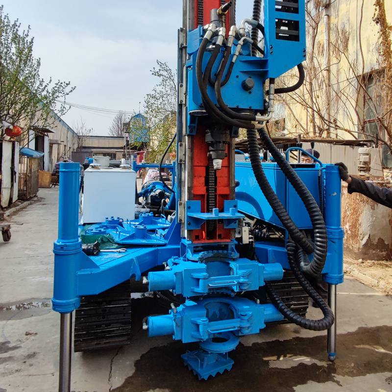 高压旋喷锚索钻机 履带自动回转高压旋喷桩机 旋喷注浆机