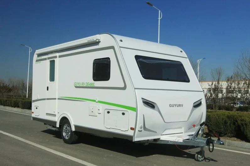 谷雨de480l干湿分离版拖挂房车,带上豪宅去旅行!