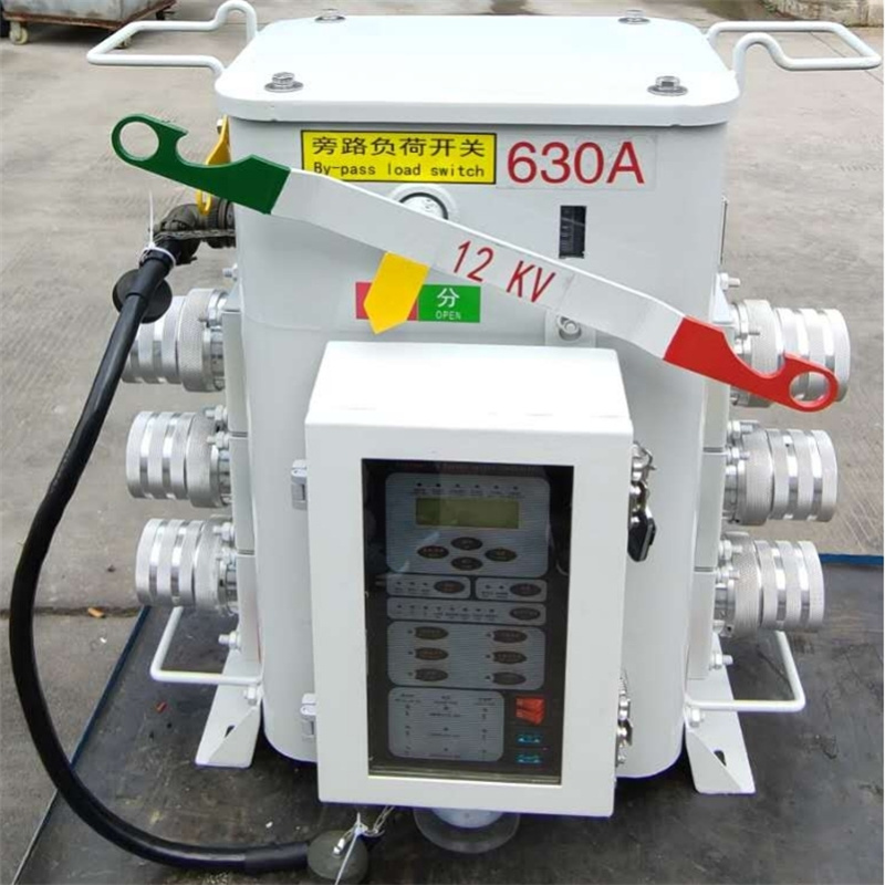 高压旁路负荷开关_云南供电局12kv检修不停电作业开关移动箱变车