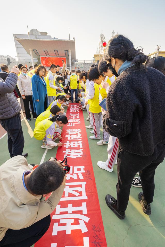 點燃學子激情!濟南五中召開2023年中考百日誓師大會