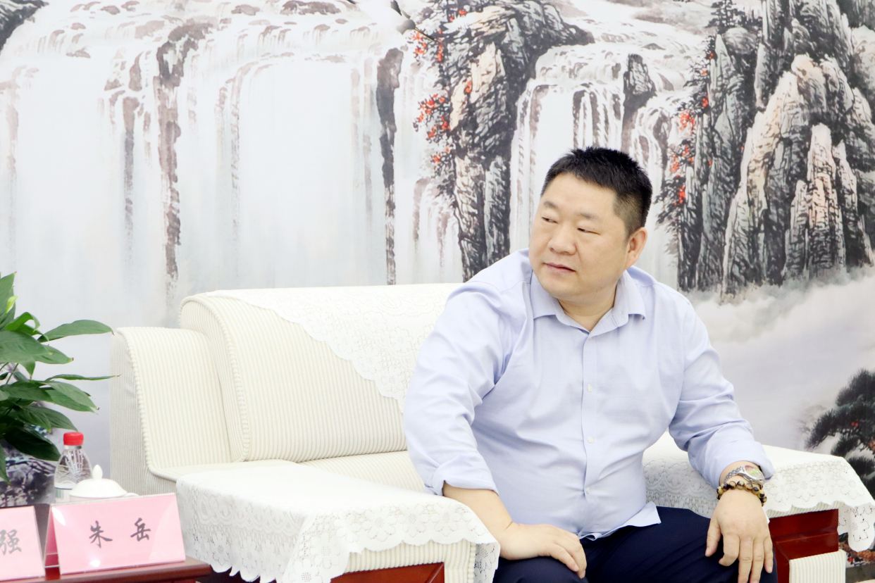 合肥新站高新区党工委委员,管委会副主任安志强到访联合企业集团