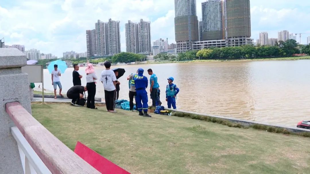 一高中生在广西邕江溺水失联,搜救仍在进行