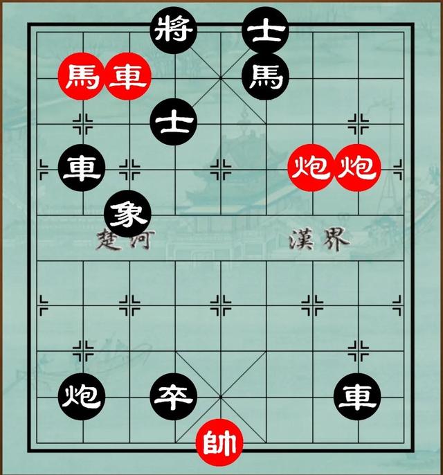 象棋《適情雅趣》殘局卷三第191局解析:勞問將士