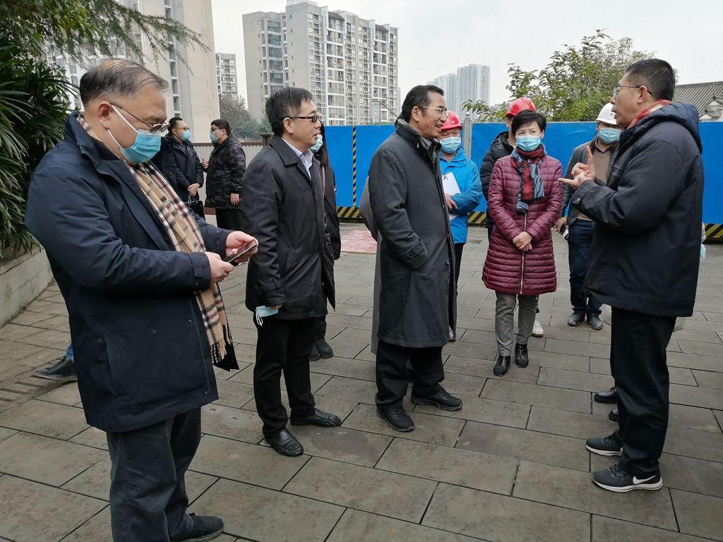 李中武调研重庆佛学院完善功能设施工作