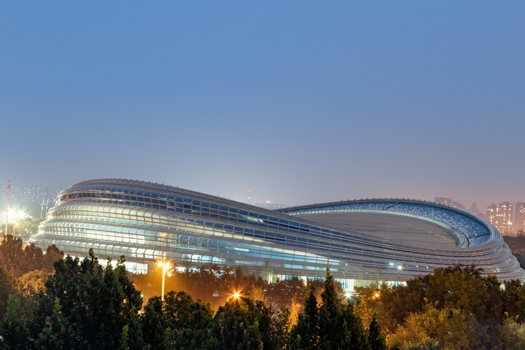 2022年北京冬奥会场馆国家速滑馆
