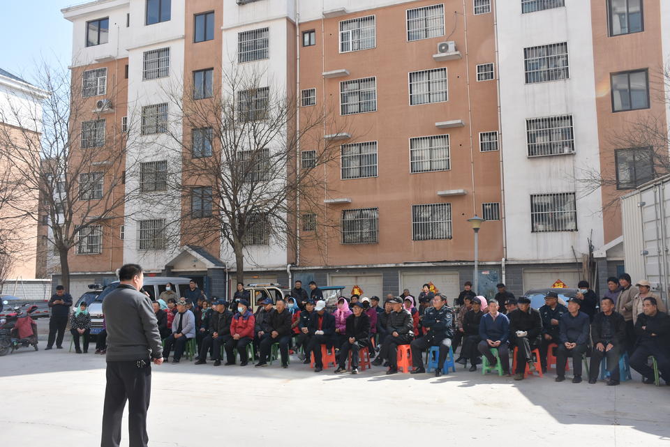 惠民县胡集镇开展住宅小区消防火灾演练