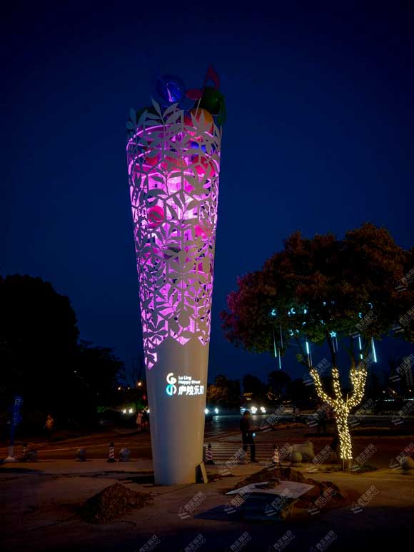 镂空灯箱背发光字广告牌导向牌精神堡垒立牌灯箱