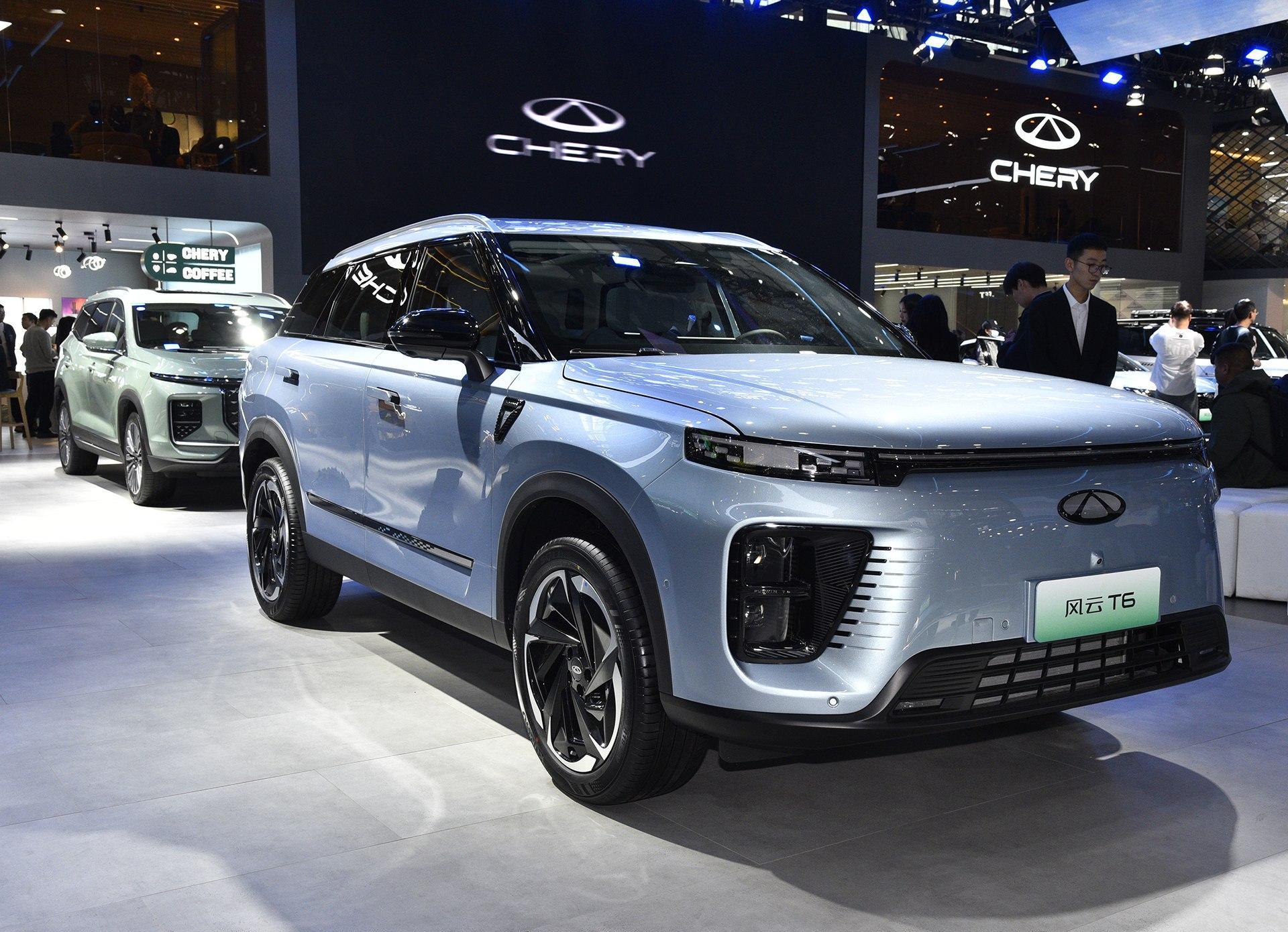 以探索06为基础打造,奇瑞风云t6广州车展正式亮相