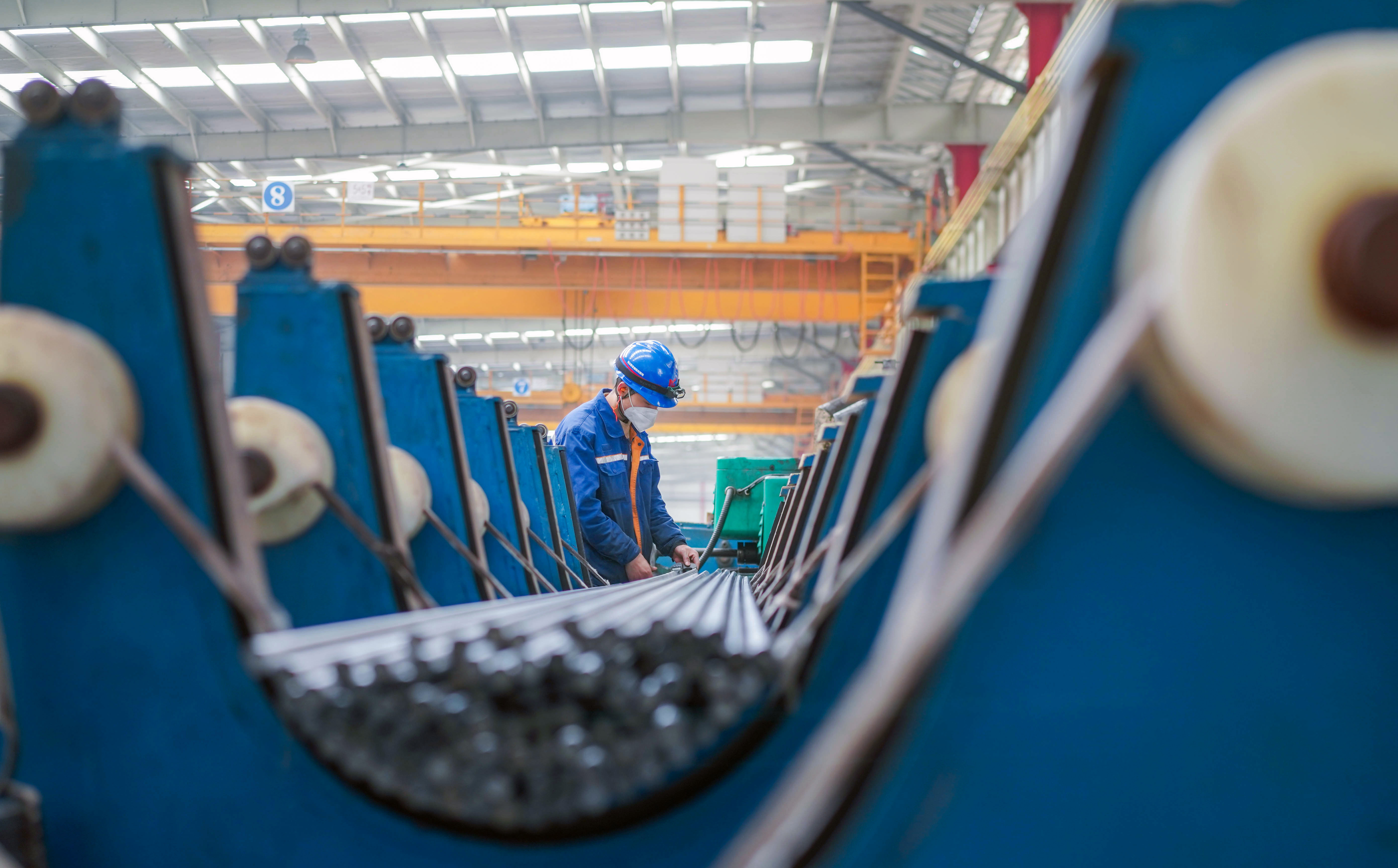 宝武马钢:赶订单 生产忙