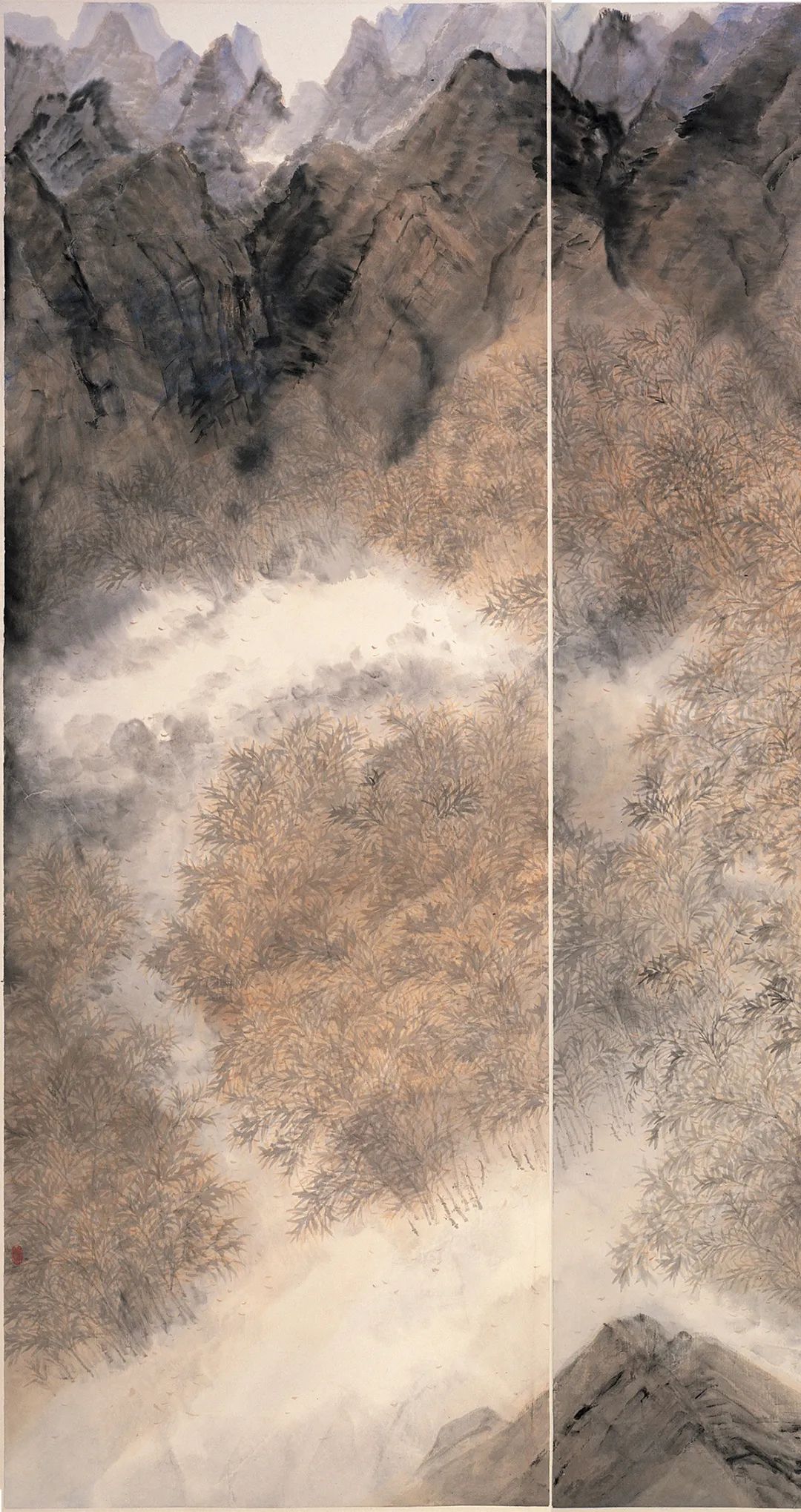 南风·人物|李劲堃:"直面当代,立中研西,以古鉴今"搭建水墨语言新公式