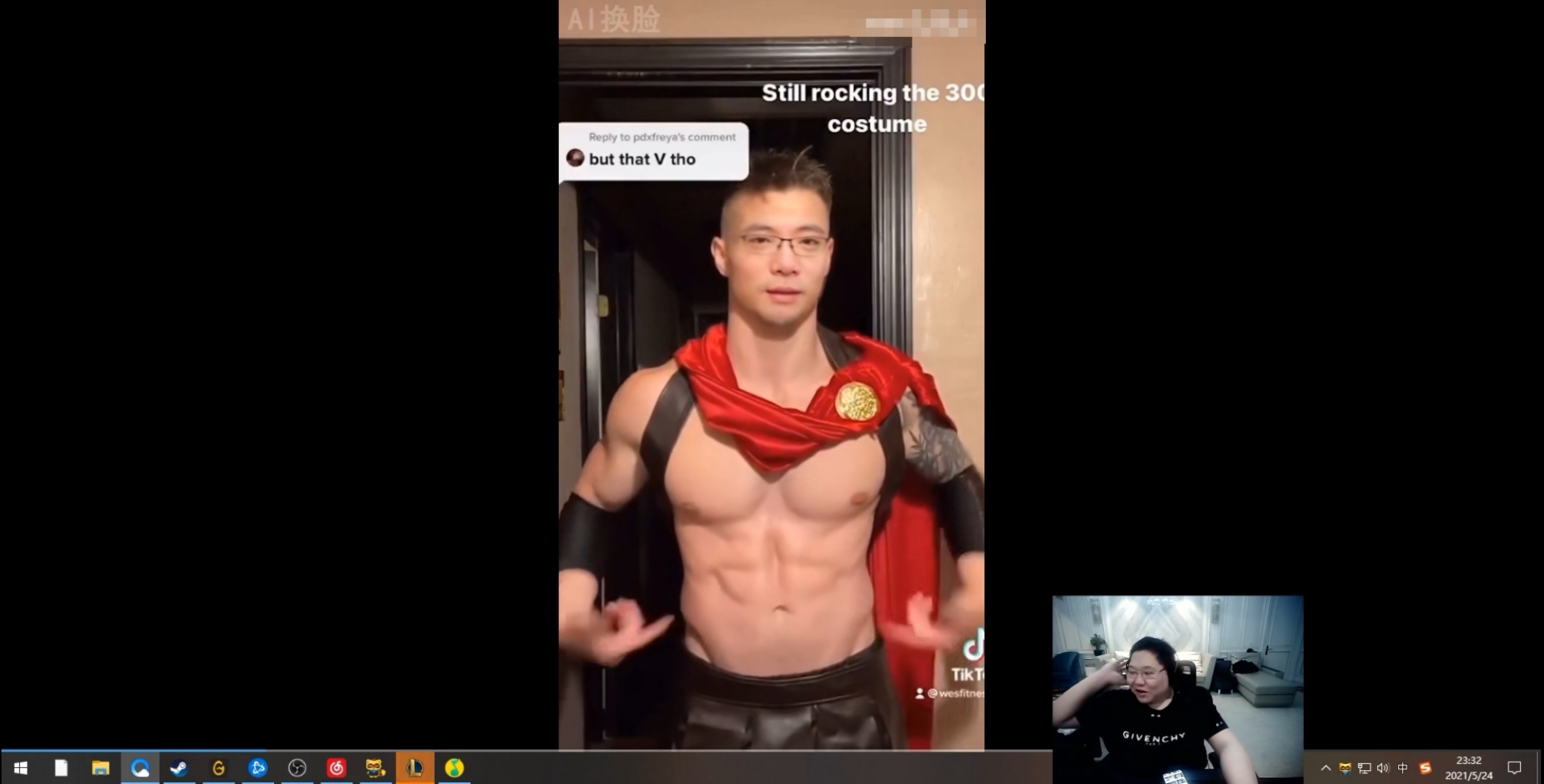 pdd看肌肉金轮,被质疑喜欢大司马,pdd:我喜欢的是身材,不是人