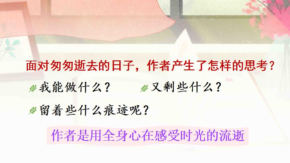 部編語文六年級下冊課文8《匆匆》精品課件教案分享