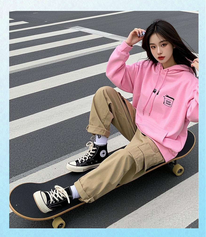 帆布鞋4种穿搭:打造不同风格