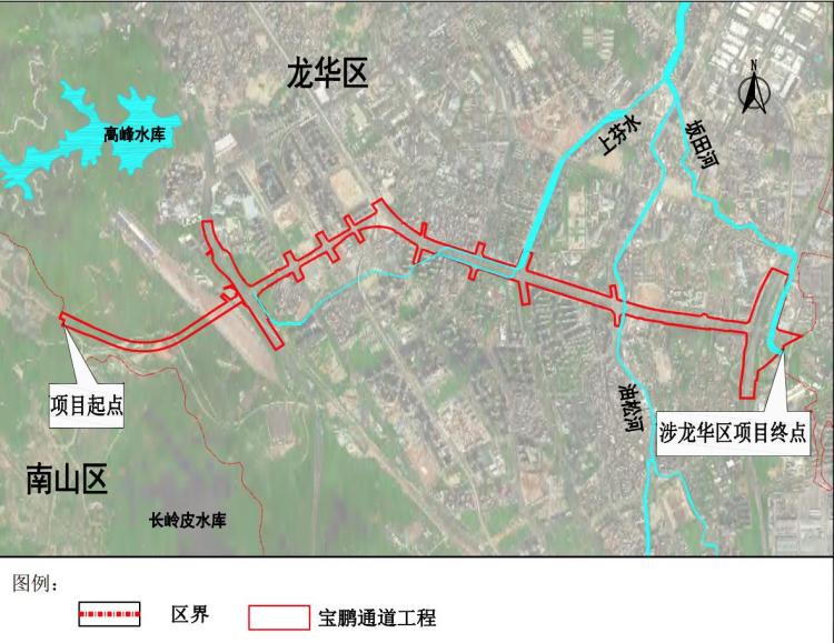 "主 辅"双向14车道,与深珠通道衔接!宝鹏通道今年开建更多细节曝光