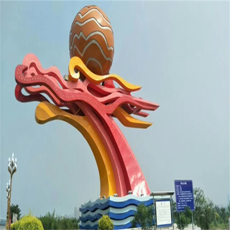 不锈钢户外雕塑城市标志雕塑