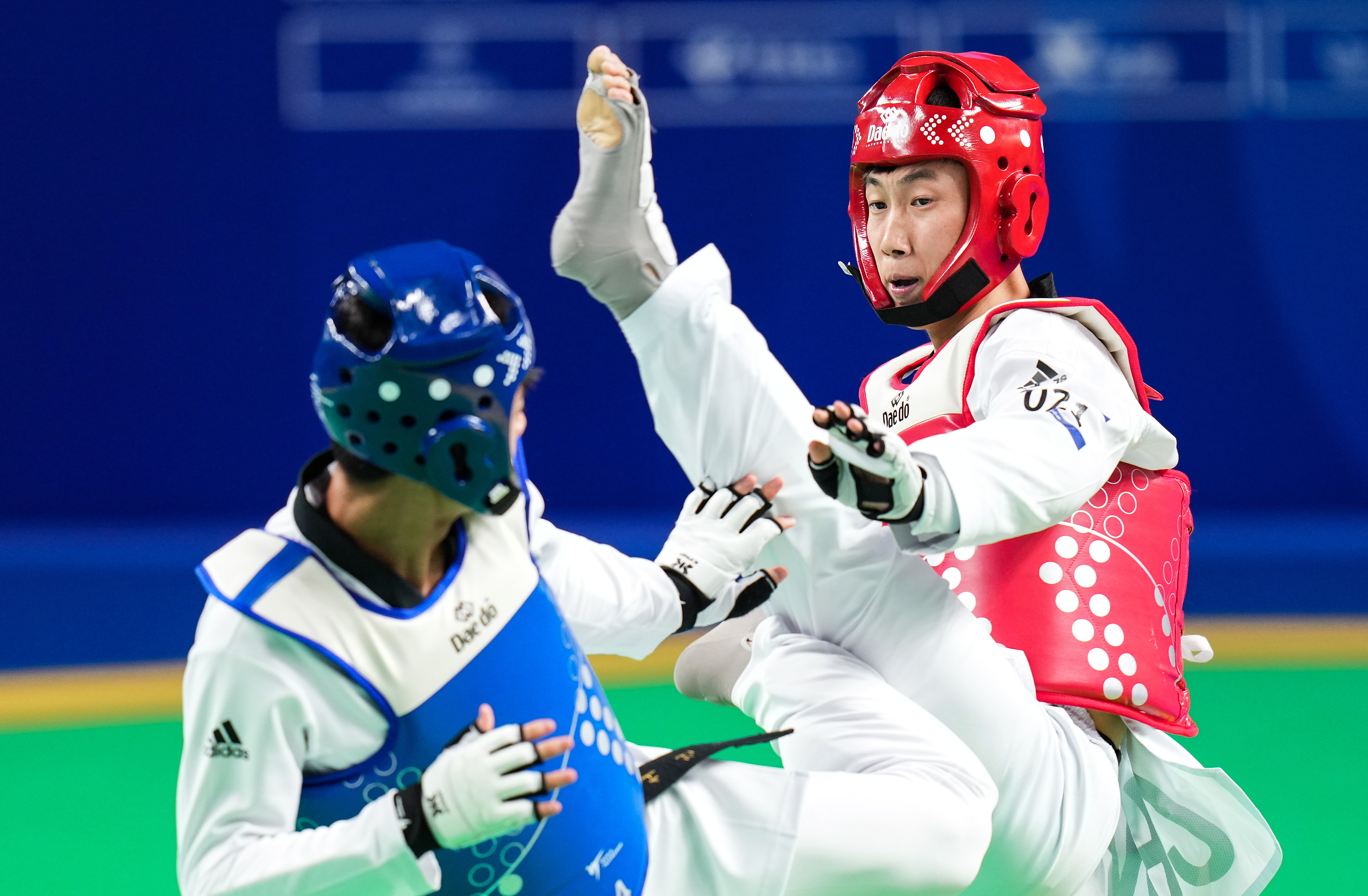 跆拳道——男子80kg以下级:张凯晋级决赛